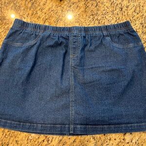 JMS denim skort. 3xl